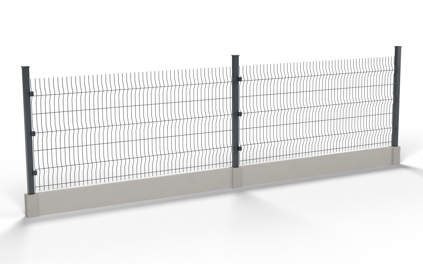 Panel 3D z przetłoczeniami V